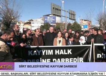Siirt Belediyesi’ne Kayyum darbesi, – DEM PARTİ Eş Genel Başkanı Tuncer Bakırhan Konuşuyor.