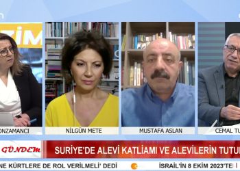 Suriye’de Alevi Katliamı Ve Alevilerin Tutumu – Aleviler Siyasi Partilerle Görüştü – Halkın İradesini Gasp Eden Kayyum Politikaları – Elif Sonzamancı İle Bizim Gündem Programının Konukları ABF Genel Başkanı Mustafa Aslan, Gazeteci Nikgün Mete Ve Gazeteci Cemal Turan