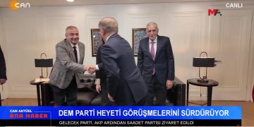 Suriye’de Alevilere Yönelik Saldırılara Tepkiler Devam Ediyor – DEM Parti Heyeti Görüşmelerini Sürdürüyor – Rojin Kabaiş Dosyasındaki Kısıtlılık Kararı Kaldırılsın – MEB İle Ülkü Ocakları Protokol İmzaları – Serpil Çelik Mert İle Can Aktüel Ana Haber
