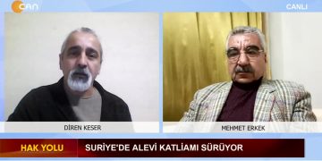 Suriye’deki Alevi katliami, – Diren Keser’in hazırlayıp sunduğu Hak Yolu Programının Konuğu: Eren Ovayolu, Mehmet Erkek.
