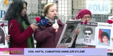 1036. Hafta Cumartesi Anneleri Eylemi.