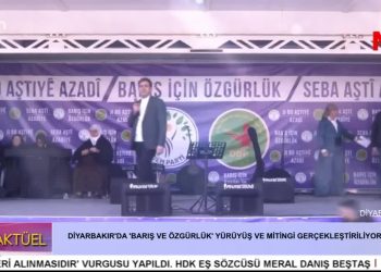 Diyarbakır’da ‘Barış ve Özgürlük’ yürüyüş ve Mitingi Gerçekleştiriliyor.