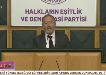 DEM Parti Grup Toplantısı, DEM Parti Eş Genel Başkanı Tuncer Bakırhan konuşuyor..