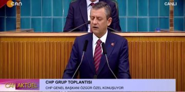 CHP Grup Toplantısı. CHP Genel Başkanı Özgür Özel Konuşuyor.