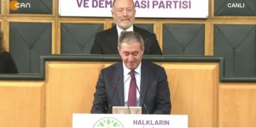 DEM Parti Grup Toplantısı, DEM Parti Eş Genel Başkanı Tuncer Bakırhan konuşuyor..