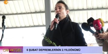 6 Şubat Depremlerinin 2. Yıldönümü, – Tülay Hatimoğulları Konuşuyor – Hatay / Samandağ
