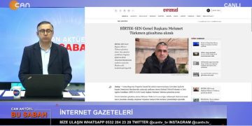 Attila Taş’ın Sunumuyla Can Aktüel Bu Sabah’ın Konuğu HBVAKV Nurhak Cemevi Başkanı Lütfi Yıldız. ( 2. Bölüm)