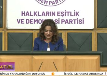 DEM Parti Grup Toplantısı, DEM Parti Eş Genel Başkanı Tülay Hatimoğulları Konuşuyor