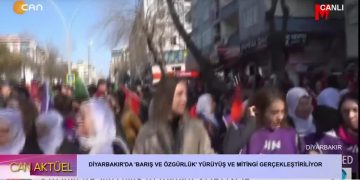 Diyarbakır’da ‘Barış ve Özgürlük’ yürüyüş ve Mitingi Gerçekleştiriliyor.