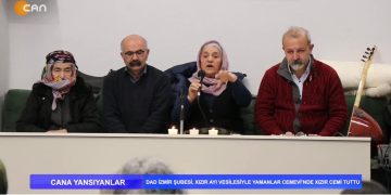 AD İzmir Şubesi, Xızır Ayı Vesilesiyle Yamanlar Cemevi’nde Xızır Cemi Tuttu.