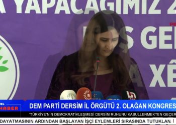 ‘Aleviler Barışı Konuşuyor’ Konferansı, – DEM Parti Dersim İl Örgütü 2. Olağan Kongresi, – Serpil Çelik Mert İle Can Aktüel Ana Haber.