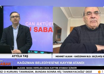 Attila Taş’ın sunumuyla Can Aktüel Bu Sabah’ın konuğu Kağızman Belediyesi Seçilmiş Eş Başkanı Mehmet Alkan.