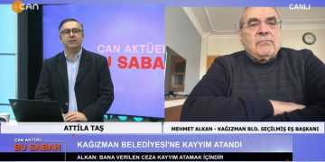 Attila Taş’ın sunumuyla Can Aktüel Bu Sabah’ın konuğu Kağızman Belediyesi Seçilmiş Eş Başkanı Mehmet Alkan.