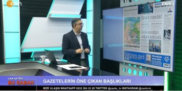 Attila Taş’ın sunumuyla Can Aktüel Bu Sabah’ın konuğu PSAKD Genel Başkanı Cuma Erçe.
