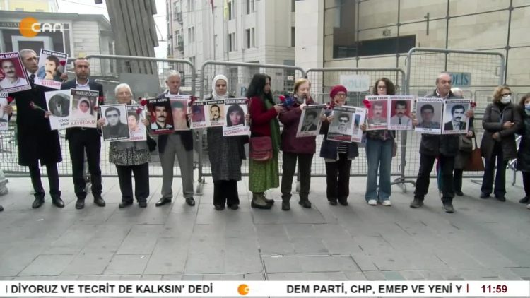 1036. Hafta Cumartesi Anneleri Eylemi.