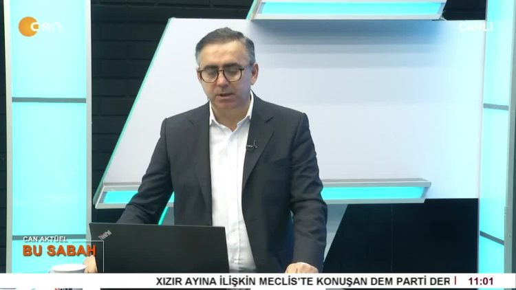 Attila Taş’ın sunumuyla Can Aktüel Bu Sabah’ın konuğu Demokrasi İçin Birlik Meclisi Üyesi Salih Zeki Tombak 2. Bölüm
