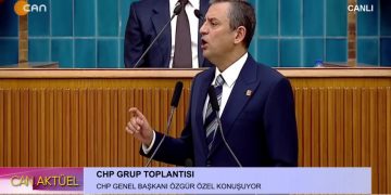 CHP Grup Toplantısı. CHP Genel Başkanı Özgür Özel Konuşuyor.