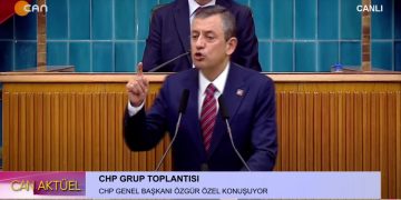 CHP Grup Toplantısı. CHP Genel Başkanı Özgür Özel Konuşuyor.