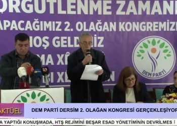 DEM Parti Dersim 2. Olağan Kongresi.