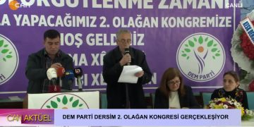 DEM Parti Dersim 2. Olağan Kongresi.