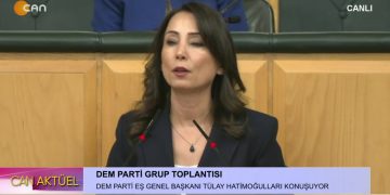 DEM Parti Grup Toplantısı, DEM Parti Eş Genel Başkanı Tülay Hatimoğulları Konuşuyor