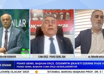 Devletin Alevi Politikası Ve Alevilere Yönelik Baskılar – Türkiye’de Toplumsal Muhalefete Yönelik Baskılar – Cuma Erçe, Özdemir’in Şikayeti Üzerine İfade Verdi – İbrahim Karakya İle Canlar Divanı Programınnı Konukları PSAKD Genel Başkanı Cuma Erçe Ve Avukat İbrahim Akkuş