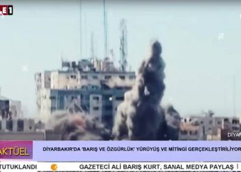 Diyarbakır’da ‘Barış ve Özgürlük’ yürüyüş ve Mitingi Gerçekleştiriliyor.