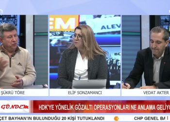 HDK’ye Yönelik Gözaltı Operasyonları Ne Anlama Geliyor ? – Almanya Seçimleri 23 Şubat’ta – Kürt Sorununun Çözümü – Elif Sonzamancı İle Bizim Gündem Programının Konukları DIE LINKE Milletvekili Adayı Vedat Akter, Uryan Xızır Ocağı Mensubu Veli Büyükşahin, Siyasetçi Şükrü Töre