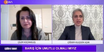 HDK’ye Yönelik Operasyonlar Ne Anlama Geliyor ? – Barış İçin Umutlu Olmalı Mıyız ? – Bu Sürecin Önceki Dönem Çözüm Sürecinden Farkı Nedir ? – Aleviler Ve Kadınlar Sürece Nasıl Katkı Sunmalı ? – Çilem Küçükkeleş İle Eşiğin O Tarafı Programının Konuğu DBP Eş Genel Başkanı