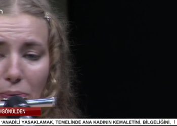 Muzaffer Gürenç’in Hazırlayıp Sunduğu Canı Gönülden Programının konukları: Irına Gembıtckaıa, Hüseyin Yılmaz, Çağatay Gürses.