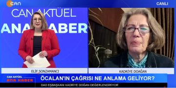Öcalan’dan ‘ Barış Ve Demokratik Toplum ‘ Çağrısı – Alevi Kurumları, Gözcü Baba Türbesinin Diyanete Tahsisine İtiraz Etti – Cezaevinde İşkence – Elif Sonzamancı İle Can Aktüel Ana Haber Programının Konuğu HDP 26. Dönem Milletvekili Besime Konca VE DAD Eşbaşkanı Kadriye Doğan