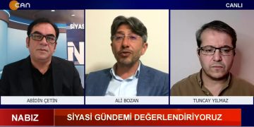 – Siyasi Gündemi Değerlendiriyoruz
– AKP TÜSİAD Kavgasını Nasıl Okumalı
– Abidin Çetin İle Nabız Programının Konukları DEM Parti Mersin Milletvekili Ali Bozan Ve SYKP Kurucu Eşbaşkanı Tuncay Yılmaz