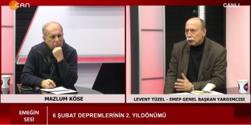 Ülkede İşçi Hareketleri – Son Dönemlerde Grevler Ne Anlam Taşıyor – Asgari Ücret, Dar Gelirliler İçin Ne İfade Ediyor – Sefaletten Kurtuluşun Yolu Nereden Geliyor – Mazlum Köse ile Emeğin Sesi Programının Konuğu EMEP Genel Başkan Yardımcısı Levent Tüzel