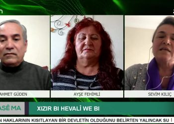 XIZIR BI HEVALÎ WE BI – Ahmet Güden İle HASÊ MA Programının Konukları DAD İstanbul Sekreteri Sevim Kılıç, Aktîvîsta Jın Ayşe Fehimli