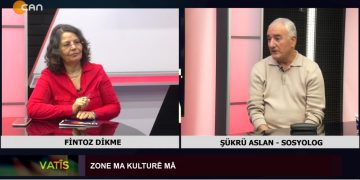 ZONE MA KULTURÊ MÂ – Fintoz Dikme İle Vatîs Programının Konuğu Sosyolog Şükrü Aslan
