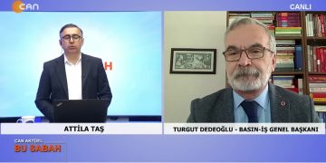Attila Taş’ın sunumuyla Can Aktüel Bu Sabah’ın konuğu DİSK Basın-İş Genel Başkanı Turgut Dedeoğlu – 2. Bölüm