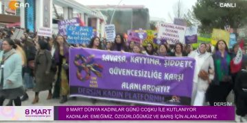 – 8 MART DÜNYA KADINLAR GÜNÜ COŞKUYLA KUTLANIYOR
– KADINLAR: EMEĞİMİZ ÖZGÜRLĞÜMÜZ VE BARIŞ İÇİN ALANLARDAYIZ
– 8 Mart Özel
