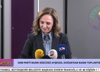 DEM PARTİ BASIN SÖZCÜSÜ AYŞEGÜL DOĞAN’DAN BASIN TOPLANTISI