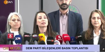 DEM Parti Bileşenleri Basın Toplantısı