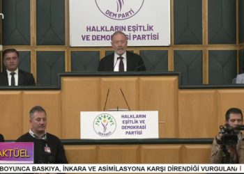 DEM Parti Grup Toplantısı, DEM Parti Eş Genel Başkanı Tuncer Bakırhan Konuşuyor