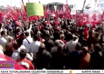 Ekrem İmamoğlu için Maltepe’de özgürlük Mitingi