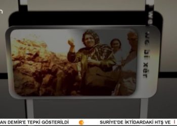Zeynep Enhas İle Çaxa We Bi Xêr Programının Konukları Ali Geçici ve Deniz Oskan.