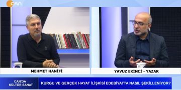 Aziz Romanının Hzırlık Süreci, Mehmet Hanifi’nin Hazırlayıp Sunduğu Canda Kültür Sanat Programının Konuğu Yazar Yavuz Ekinci.