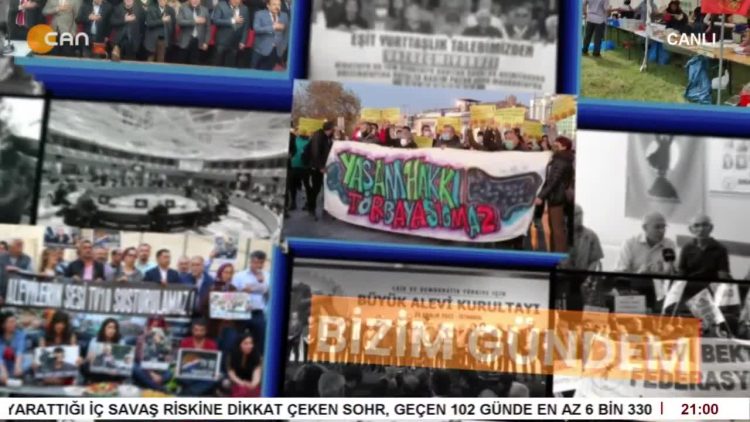 – Elif Sonzamancı’nın Sunduğu Bizim Gündem’in Bu Haftaki Konukları Gazeteci Çilem Küçükkeleş, Nilgün Mete ve Cemal Turan Newroz, Kayyumlar Ve Suriye’de Alevi Katliamlarını Değerlendiriyor.