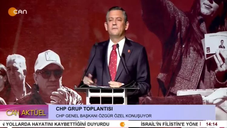 CHP Grup Toplantısı. CHP Genel Başkanı Özgür Özel Konuşuyor.