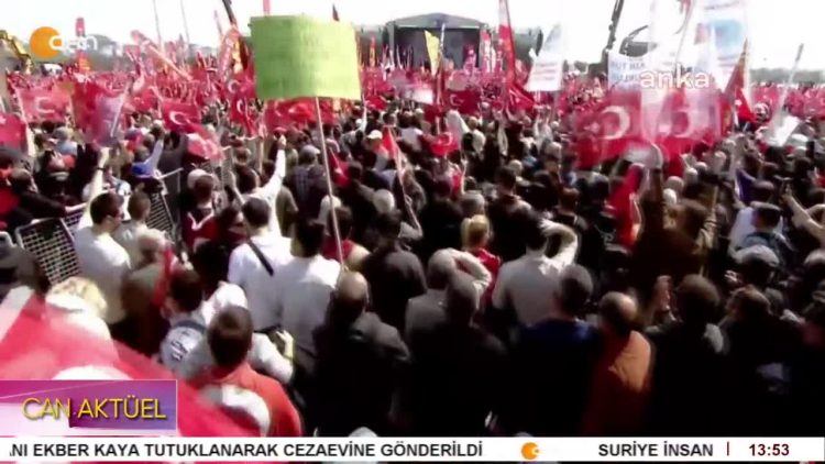 Ekrem İmamoğlu için Maltepe’de özgürlük Mitingi