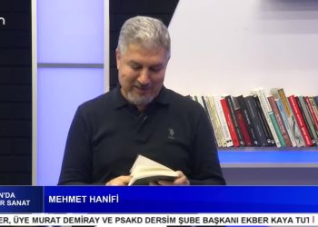 – Aziz Romanının Hzırlık Süreci, 
Mehmet Hanifi’nin Hazırlayıp Sunduğu Canda Kültür Sanat Programının Konuğu Yazar Yavuz Ekinci.