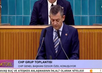 CHP Grup Toplantısı. CHP Genel Başkanı Özgür Özel Konuşuyor.