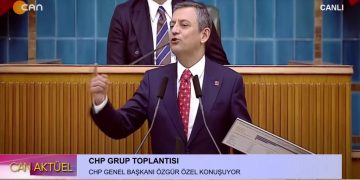 CHP Grup Toplantısı. CHP Genel Başkanı Özgür Özel Konuşuyor.