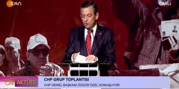 CHP Grup Toplantısı. CHP Genel Başkanı Özgür Özel Konuşuyor.